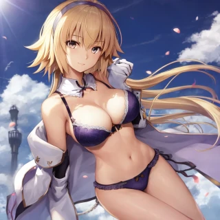 Fate Jeanne d'Arc, Anime style, Bra